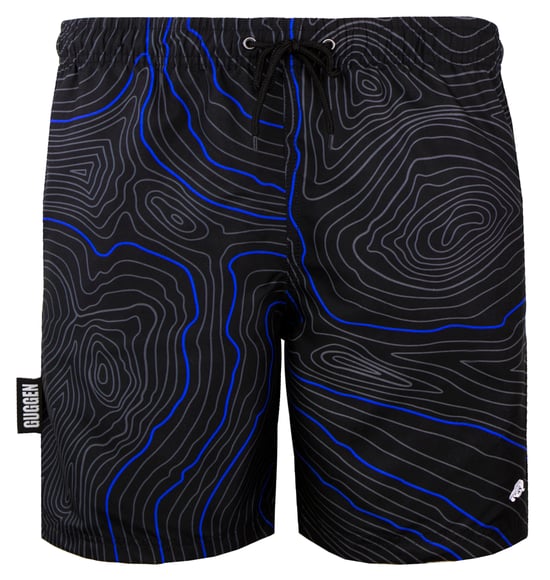 Zwembroek voor Heren, Strepen, Casual Boardshorts, Lijnenpatroon - Image 6