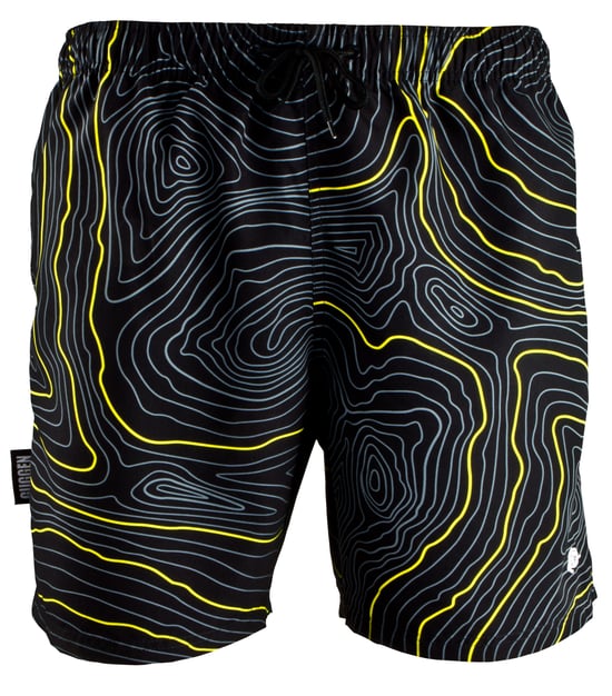Zwembroek voor Heren, Strepen, Casual Boardshorts, Lijnenpatroon - Image 5