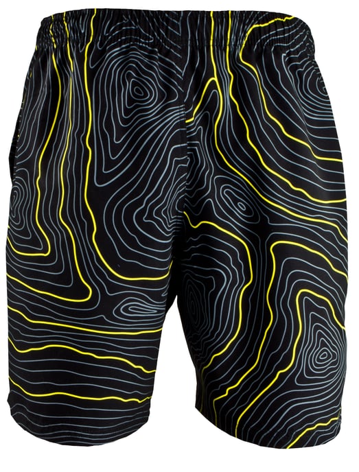 Zwembroek voor Heren, Strepen, Casual Boardshorts, Lijnenpatroon - Image 6