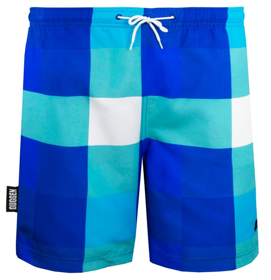 Geruite Blauwe Zwembroek voor Heren - Image 5