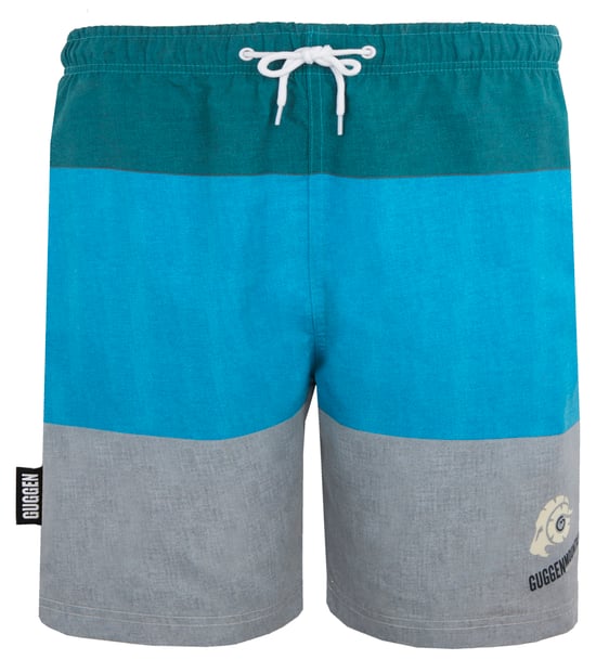 Zwemshort voor heren met patroonstrepen groen - Image 5