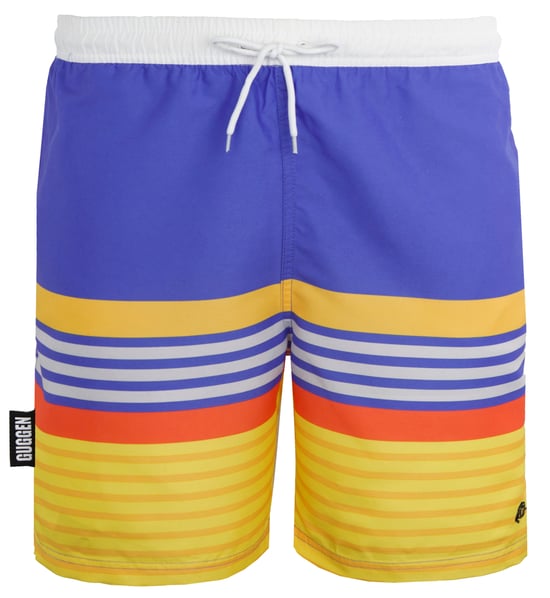 Badshorts för män med mönsterränder - Image 4