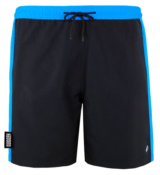 Zwemshort voor heren met patroonstrepen blauw - Image 6