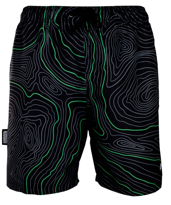 Zwembroek voor Heren, Strepen, Casual Boardshorts, Lijnenpatroon - Image 5