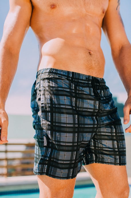 Geruite Zwembroek voor Heren - Image 3
