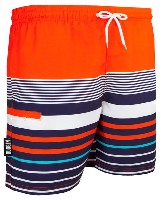 Badshorts för män med mönsterränder - Image 5