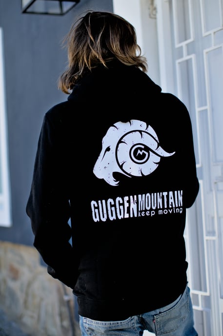 Heren Wandelhoodie H06 met Rits en Logo Zwart - Image 5