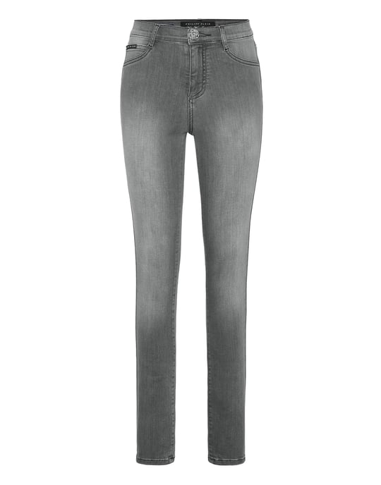 Jeggings med hög midja - Image 1