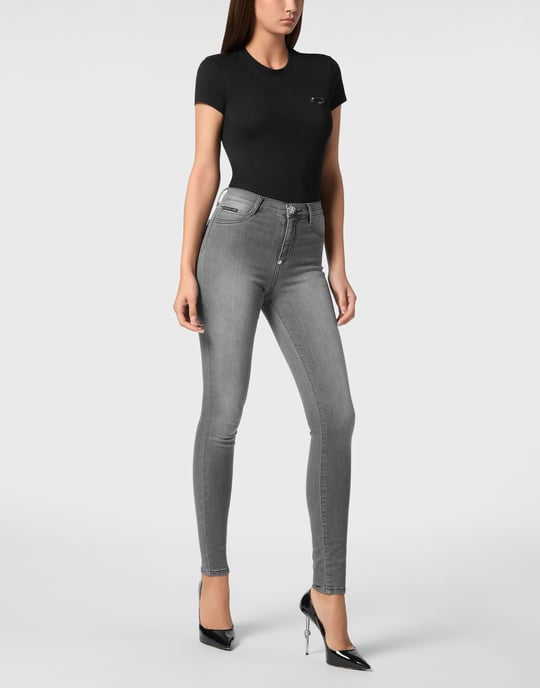 Jeggings med hög midja - Image 4