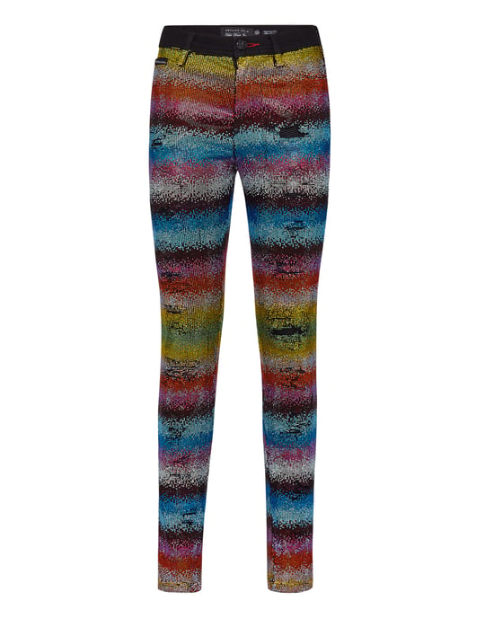 Superhög midja jeggings - Image 1