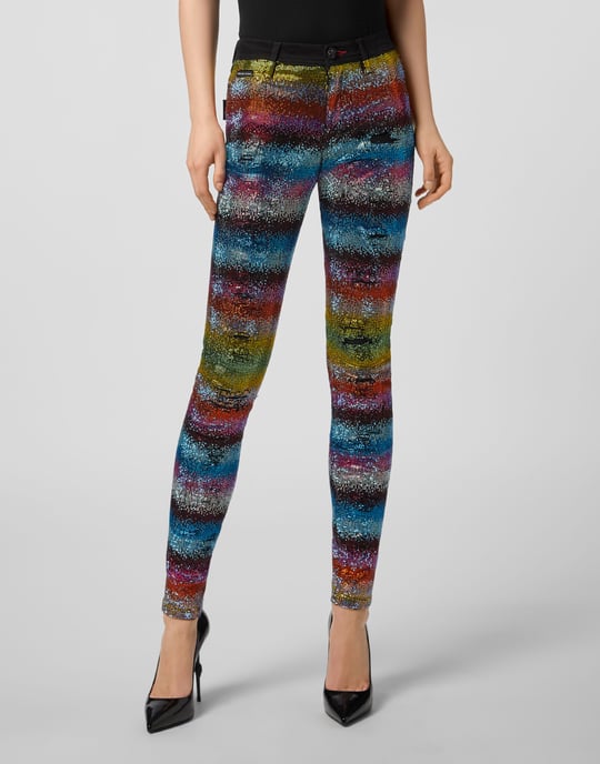 Superhög midja jeggings - Image 2