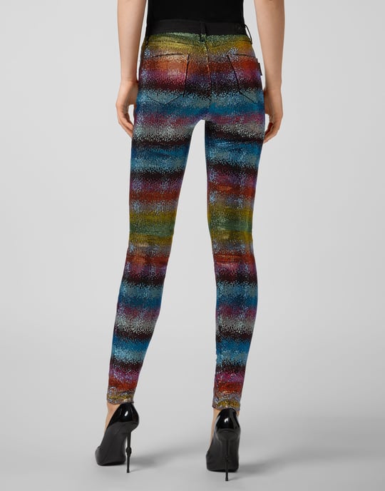Superhög midja jeggings - Image 3