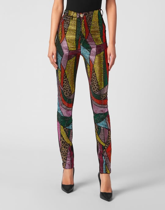 Superhög midja jeggings - Image 2