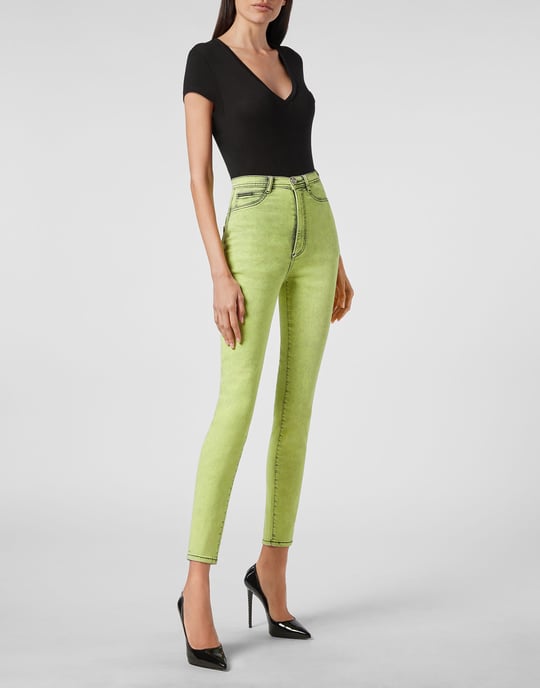 Superhög midja jeggings - Image 4