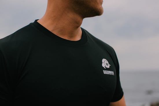 Heren Fitness Functioneel T-shirt Sport Outdoor Zwart - Image 4