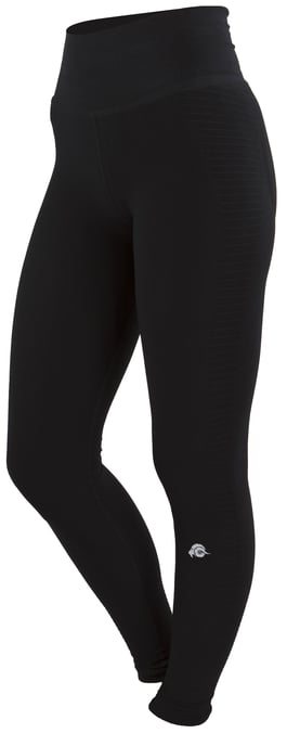 Naadloze Leggings voor Dames Zwart - Image 2
