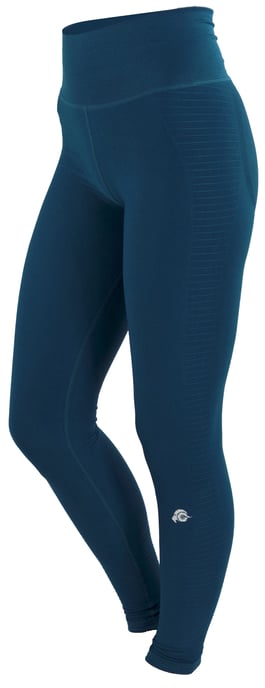 Naadloze Leggings voor Dames Donkerblauw - Image 2