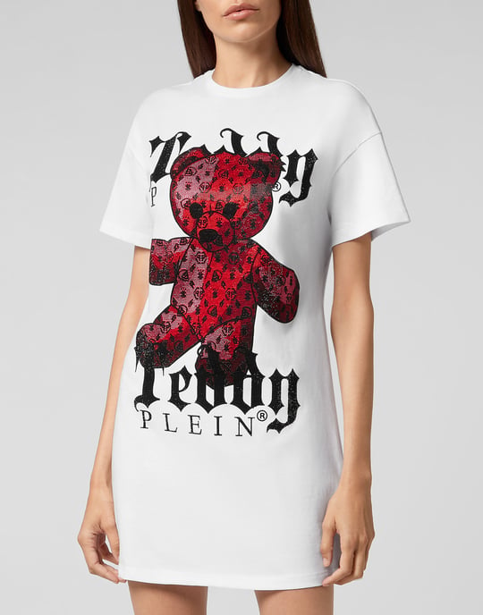 T-Shirt Jurk Kort Monogram - Image 2