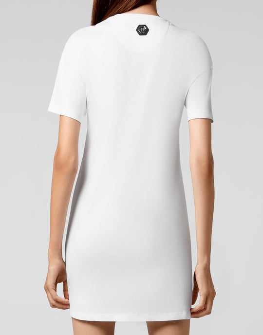 T-Shirt Jurk Kort Monogram - Image 3