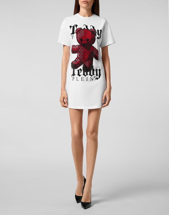 T-Shirt Jurk Kort Monogram - Image 4