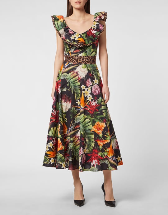 Long Dress Flowers - Image 4
