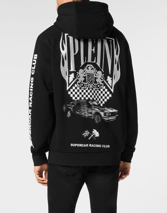 Hooded Sweatshirt Racing - Image 3