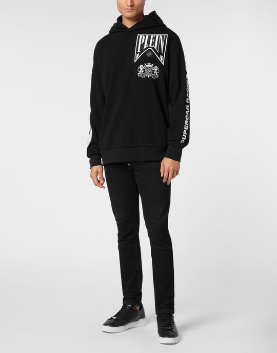 Hooded Sweatshirt Racing - Image 4