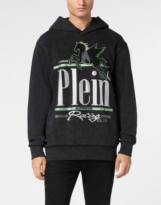 Hooded Sweatshirt Racing - Image 2