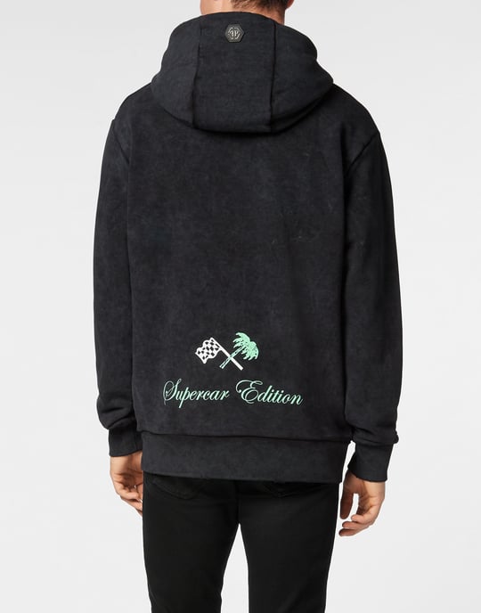 Hooded Sweatshirt Racing - Image 3