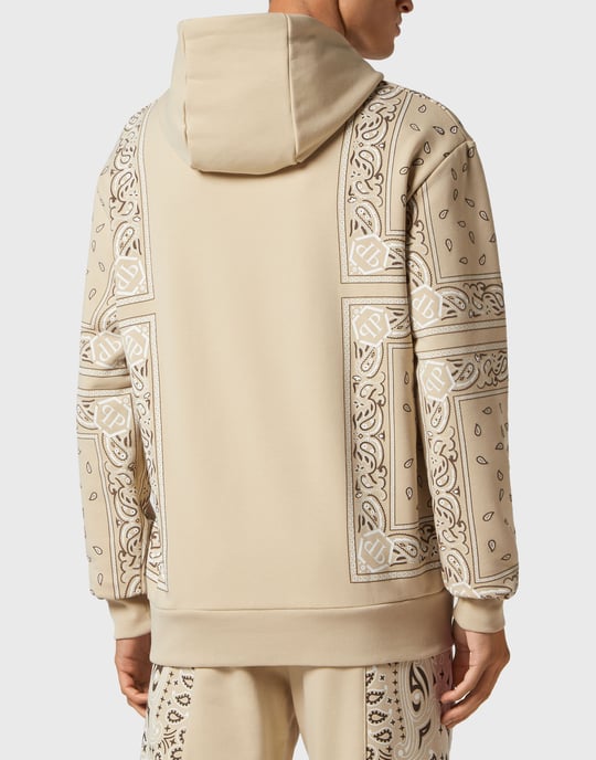 Hooded Sweatshirt Paisley - Image 3