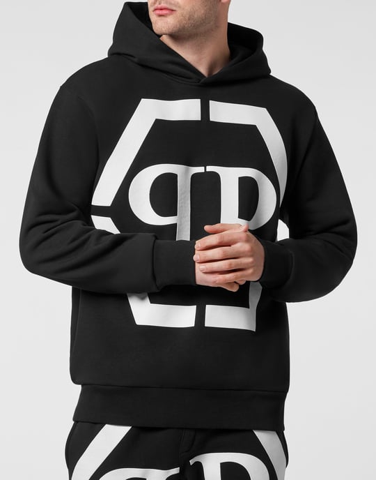 Sweatshirt Met Capuchon Hexagon - Image 2