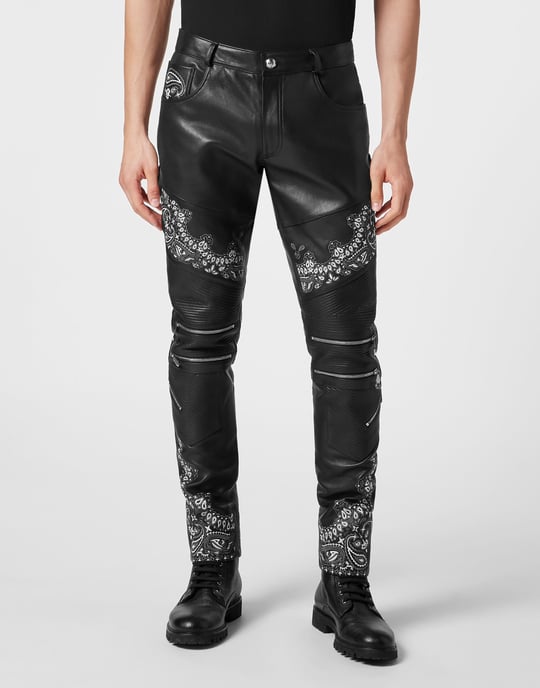 Leren Broek Paisley - Image 2