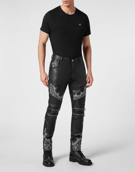 Leren Broek Paisley - Image 4