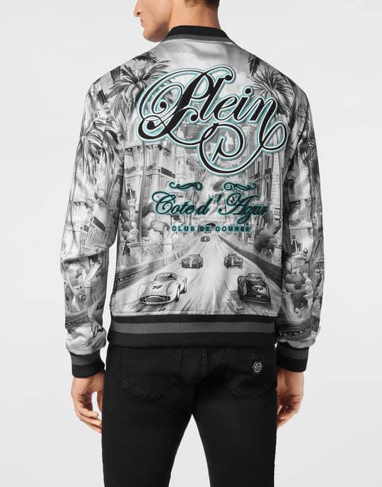 Satin Bomber Cote D'azur - Image 5