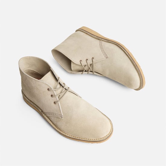 Red Wing Shoes Weekender Chukka Leather Men's White Sand Mohave Boots - Image 3