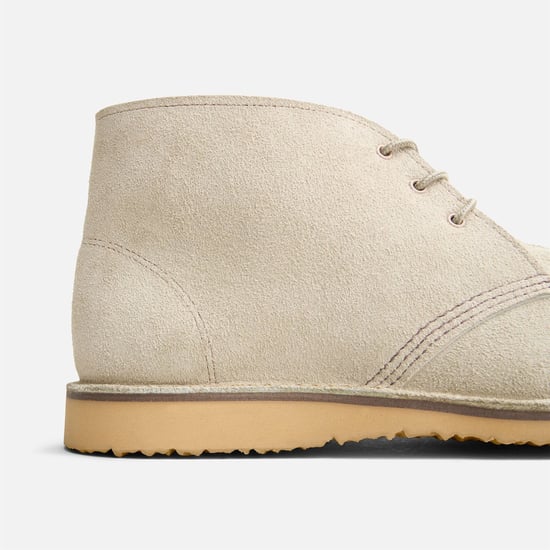 Red Wing Shoes Weekender Chukka Leather Men's White Sand Mohave Boots - Image 4