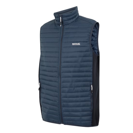 Regatta Heren Andreson Hybride Gewatteerde Jas (Moonlight Denim/Navy) - Image 3