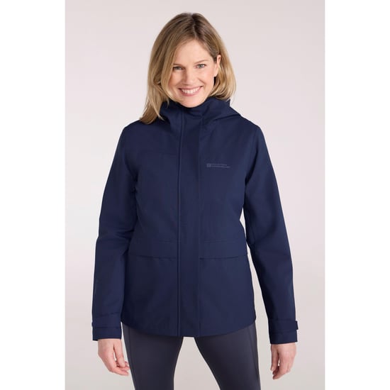 Mountain Warehouse Womens/Ladies April Waterproof Jacket (Navy) - Image 1