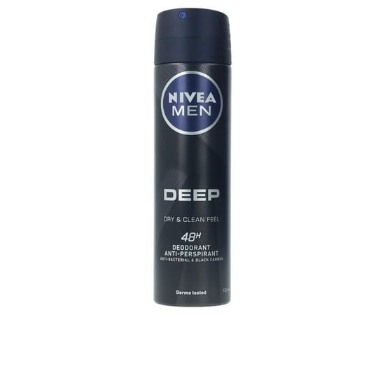 Heren Diep Zwarte Koolstof Deospray 150 ml - Image 1