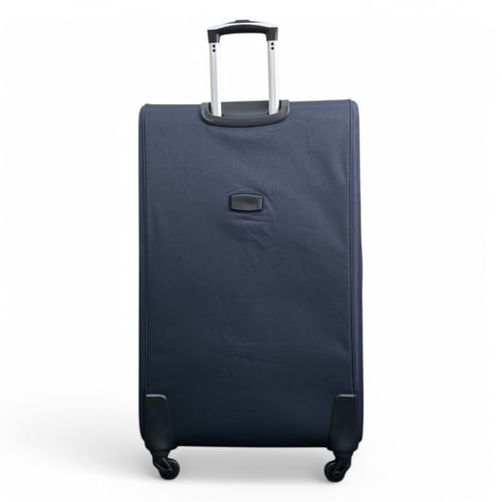 Soft Shell Lightweight Nylon Extra Large 4 Wheels Travel Suitcase - Image 6