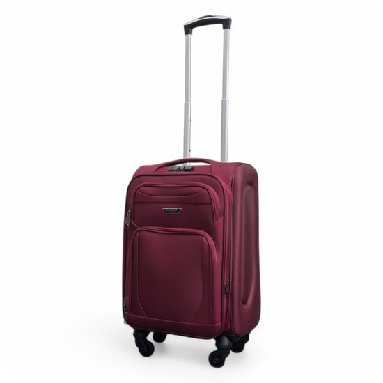 Expandable Soft Shell Cabin Suitcase 50.5 x 37 x 26 cm Luggage Suitable for Easyjet, Ryanair - Image 4