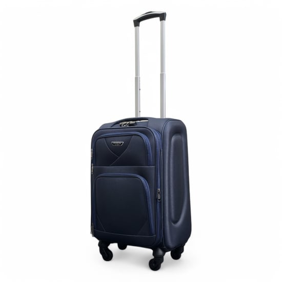 Expandable Soft Shell Cabin Suitcase 50.5 x 37 x 26 cm Luggage Suitable for Easyjet, Ryanair - Image 4