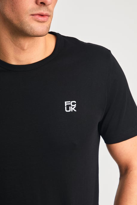 3 Pack Cotton Crew Neck Short Sleeve Fcuk T-Shirts - Image 6