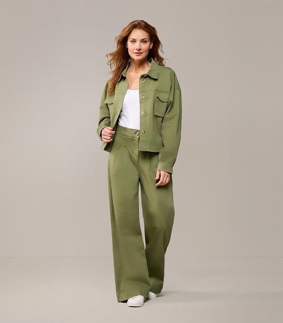 Berry Blouse Olijfgroen - Image 6
