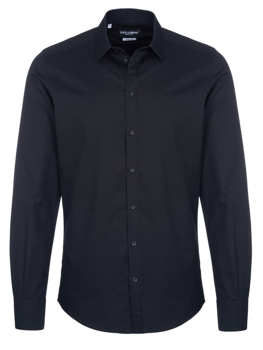 Dolce & Gabbana GOLD overhemd zwart - Image 1