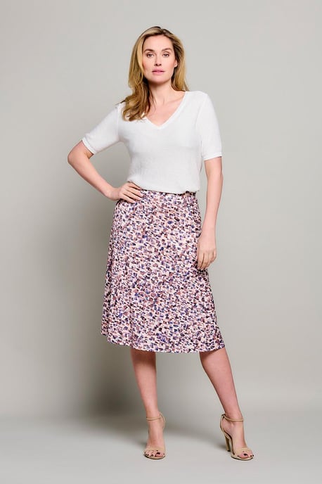 Ayla Print Rok Pink/kobalt - Image 3