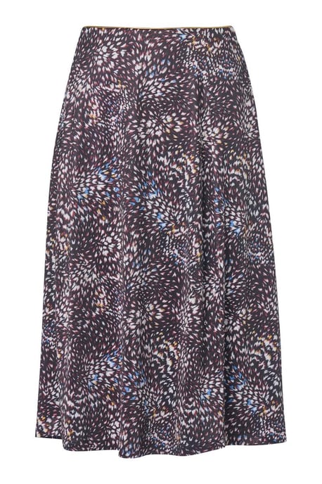 Lou Print Rok Bruin / Blauw - Image 1