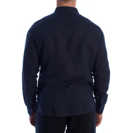 Men's Long Sleeve Linen Shirt HS24MCA01 - Image 3