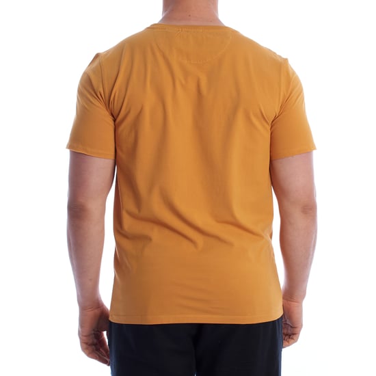 Herrars Grundläggande T-shirt i Bomull med Korta Ärmars HS24MTS30 - Image 3