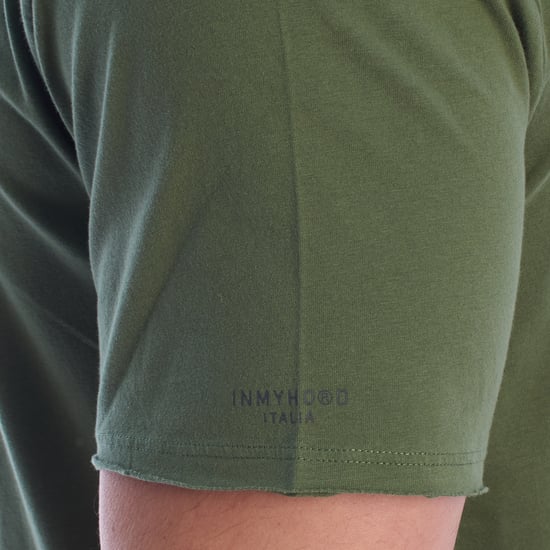 Herrars Bas T-shirt i Kort Ärmar i Bomull HS24MTS03 - Image 2
